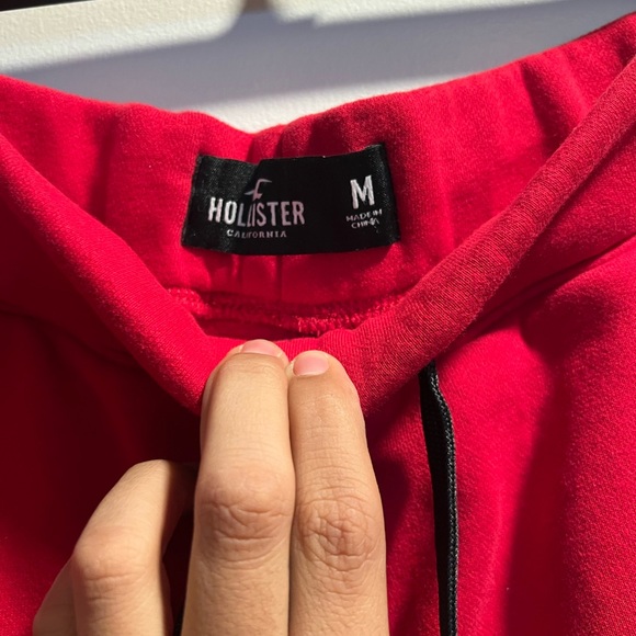 Hollister Sweatpants medium red - Picture 3 of 5